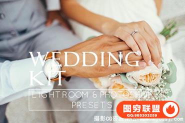 VSCO电影效果婚纱婚礼跟拍Lightroom预设+ACR预设