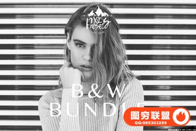 哈苏,徕卡,蔡司Contax Linho,f旅行黑白胶片Lightroom预设