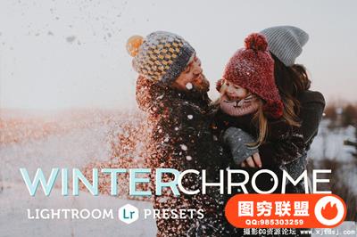 冬天的Lightroom预设 Winter chrome Lightroom Preset