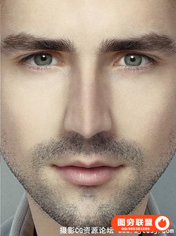 商业人像磨皮技法中文视频教程+素材+PSD