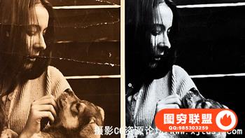 琳达—学习Photoshop照片修复