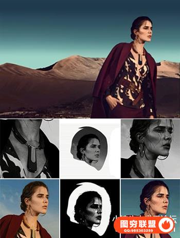 国内大师鬼刃最新商业修片视频教程