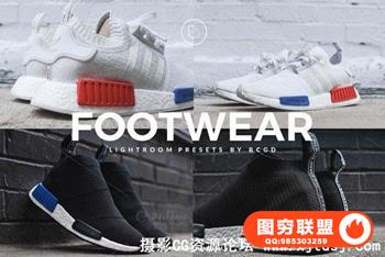 淘宝鞋类静物摄影后期Lightroom预设