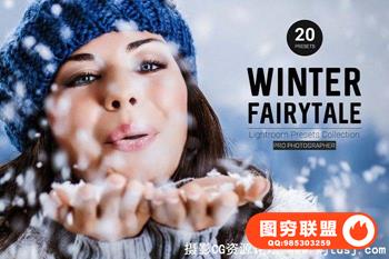 冬天童话Lightroom预设 Winter Fairytale Lightroom Presets