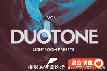 大胆流行的双色调Lightroom预设