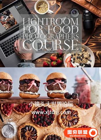 Skyler Burtd令人兴奋的美食摄影课程附带RAW素材和预设+动作