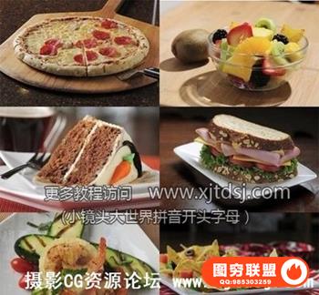 Kelby -先进的美食食物布光用光技巧摄影商业产品视频摄影教程