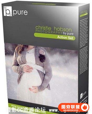 国外大师级pure冬季仙境PS动作 Winter Wonderland 附教程