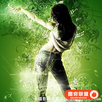 闪光音符PS动作Chorus Photoshop Action(含视频教程)