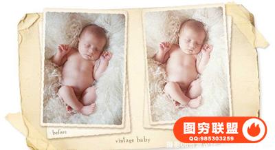 大师级儿童婴儿肖像PS动作集 Miabella Lilly Photoshop Action