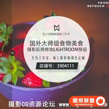 国外大师级食物美食摄影后期修饰Lightroom预设