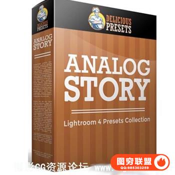 Lightroom预设Presets胶片风格Delicious Analog Story(40美金)