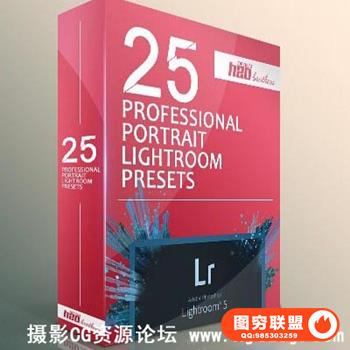 25个专业人像Lightroom的预设 Professional Portrait LR Presets