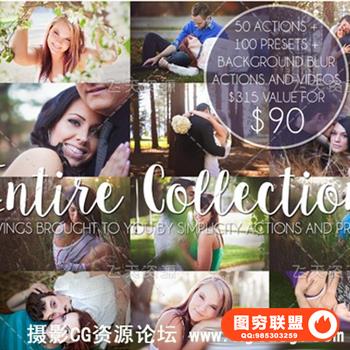 摄影后期Lightroom预设与PS动作调色大全（国外售价$90）