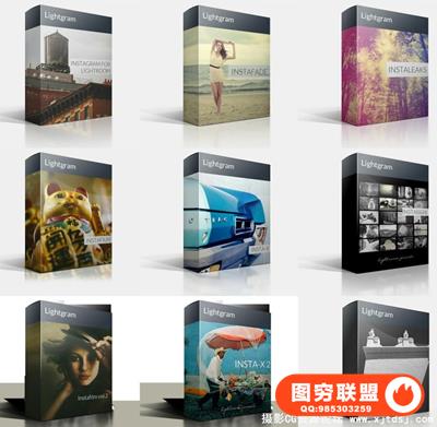 复古胶片预设 Lightgram出品Insta Bundles三套完整版