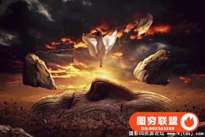 PS超现实艺术场景特效合成技术视频教程