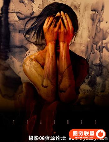 Ron\'s 怀旧褪色污迹纹理PS笔刷 Ron\'s Stained Brushes