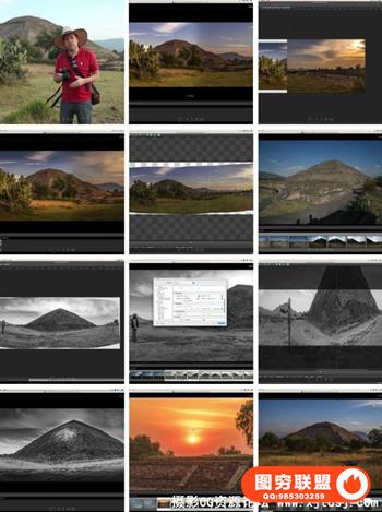 摄影场景修饰技术大师班训练视频教程