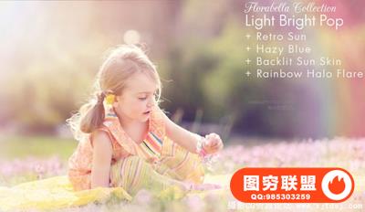 Florabella Color & Light PS照片调色动作 摄影师专用