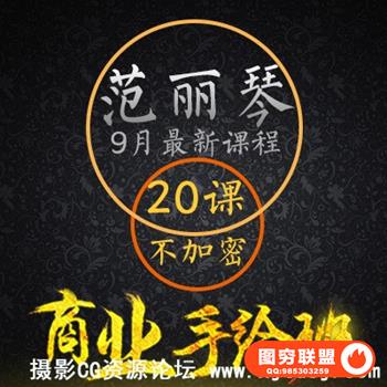 范丽琴手绘视频教程 致设计巧匠淘宝美工 电商手绘板平面设计绘画