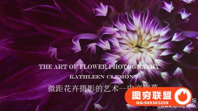 Kathleen Clemons -The Art of Flower Photography微距花卉摄影-中文字幕