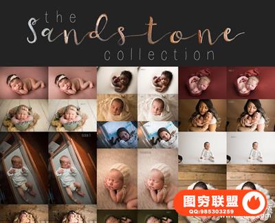 新生儿摄影后期Lightroom预设 kinderbella-The Sandstone Collection