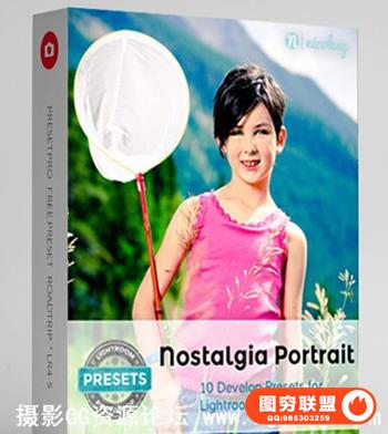 国外大师级怀旧的肖像Lightroom预设