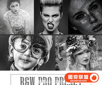 高端细腻黑白Lightroom预设 B&W Pro Preset