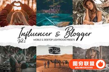 INS网红博客旅拍人像电影色调LR预设 Influencer & Blogger Vol. 2