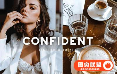 insta人像90年代复古胶片LR预设+APP预设 CONFIDENT LIGHTROOM PRESETS