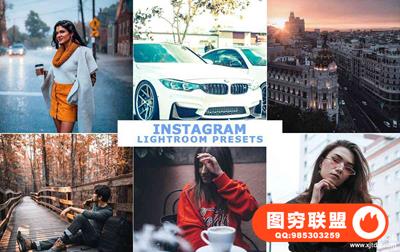 INS博客生活摄影Lightroom预设 Instagram Lightroom Presets