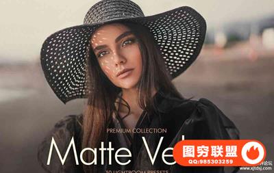 哑光通透人像Lightroom预设 Matte Velvet Presets for Lightroom