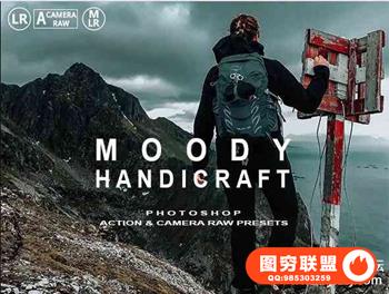 极地旅拍INS胶片风LR预设 GaziGraphic moody handicraft Lightroom Presets