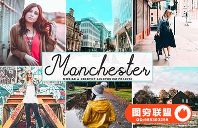 曼彻斯特旅拍Lightroom预设/移动APP预设 Manchester Lightroom Presets