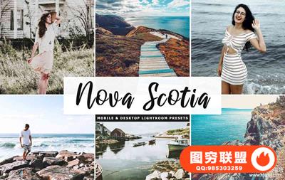 新斯科舍旅拍人像LR预设+APP预设 Nova Scotia Lightroom Presets