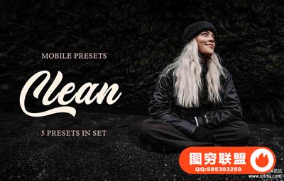 清晰通透电影色调LR预设+手机APP预设 Clean Mobile Lightroom Presets