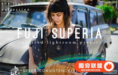 富士胶片负片Lightroom预设 Fuji Superia Film Lightroom Presets