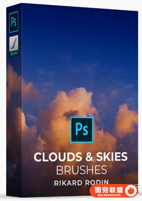 Rikard Rodin-云和天空的笔刷和覆盖物+教程