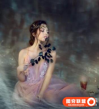 PSD-Studio-Photoshop中工作室照片的童话处理附带素材