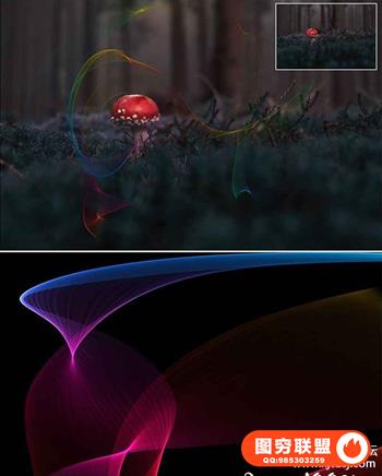 5K级彩虹素材图形 5K Rainbow Softness Overlays