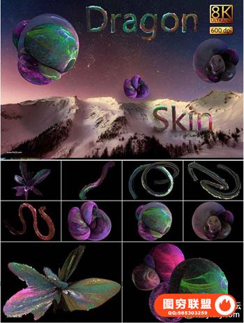 8 k龙皮覆盖 8K Dragon Skin