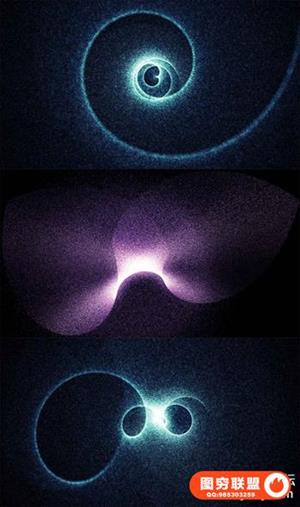 4K高清神秘星空叠加背景图 JPG