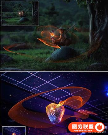 4K火焰特效素材叠加纹理集合图层样式叠加滤镜背景纹理素材PNG