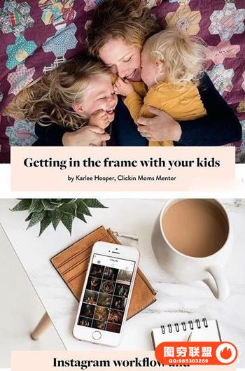 ClickinMoms 年12月自画像电子指南，instagram工作流视频