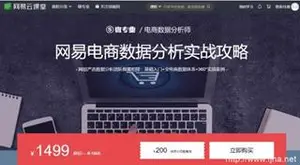 网易云微专业：电商数据分析师-网易电商数据分析实战攻略_下载