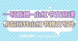 一写就爆-小红书文案课-网盘下载