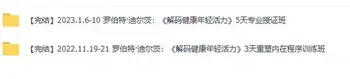 [完结]罗伯特·迪尔茨:《成功丰盛之路》3天班