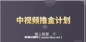 猎人联盟《中视频撸金计划》