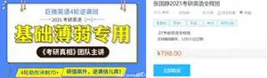 巨微英语：张国静考研英语全程班价值798元