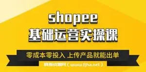 林超老师：跨境Shopee基础运营实操课价值299元